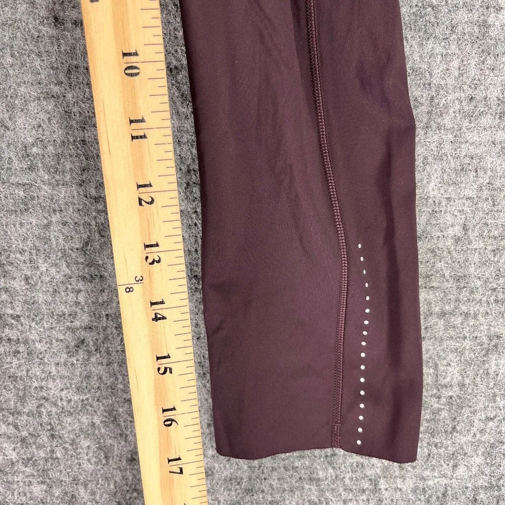 Lululemon Fast And Free Tight‎ Leggings Women 4 Pocket Reflective Running